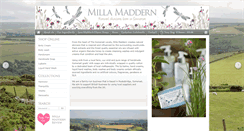 Desktop Screenshot of millamaddern.com