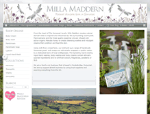 Tablet Screenshot of millamaddern.com